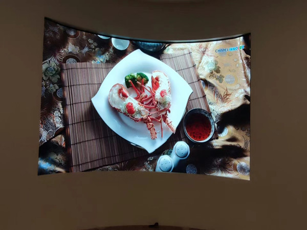 翔安室内P2.5弧形LED屏